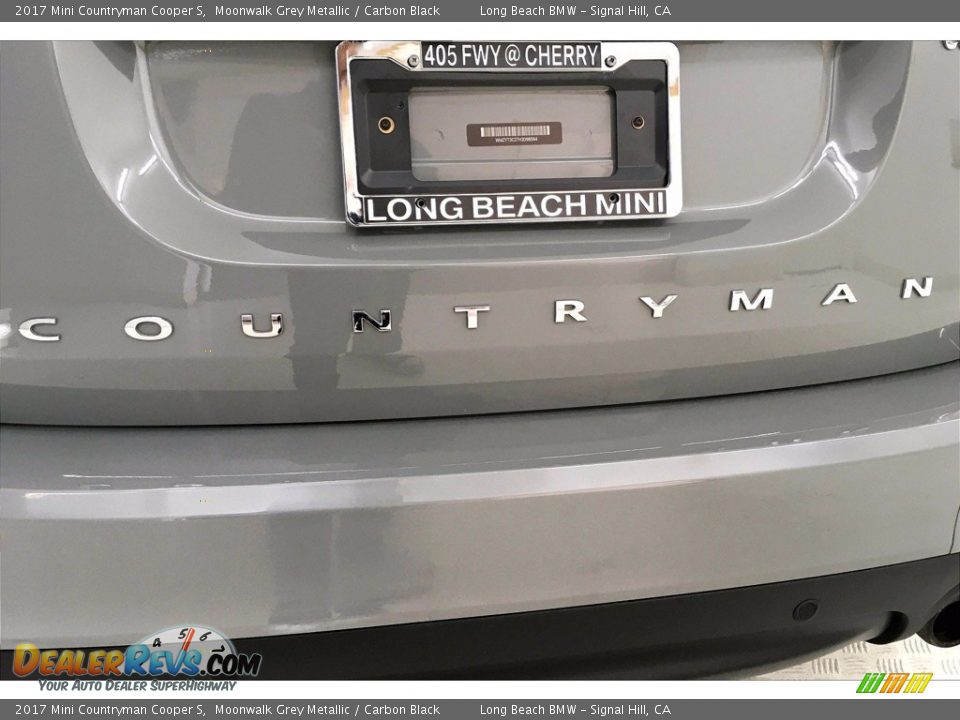 2017 Mini Countryman Cooper S Moonwalk Grey Metallic / Carbon Black Photo #7