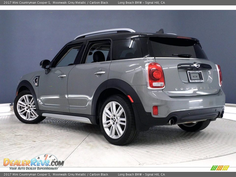 2017 Mini Countryman Cooper S Moonwalk Grey Metallic / Carbon Black Photo #10