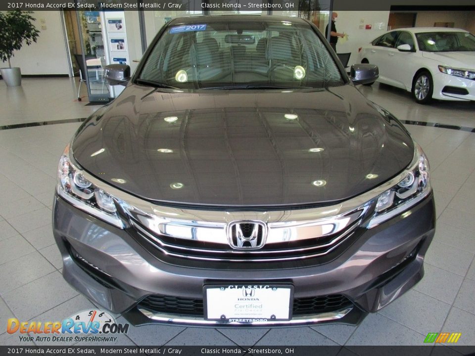 2017 Honda Accord EX Sedan Modern Steel Metallic / Gray Photo #2