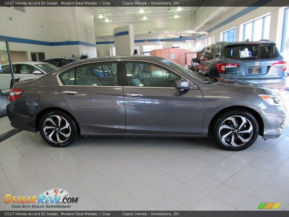 2017 Honda Accord EX Sedan Modern Steel Metallic / Gray Photo #4