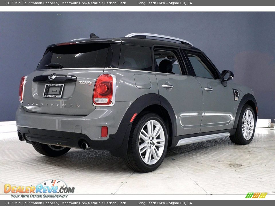 2017 Mini Countryman Cooper S Moonwalk Grey Metallic / Carbon Black Photo #13