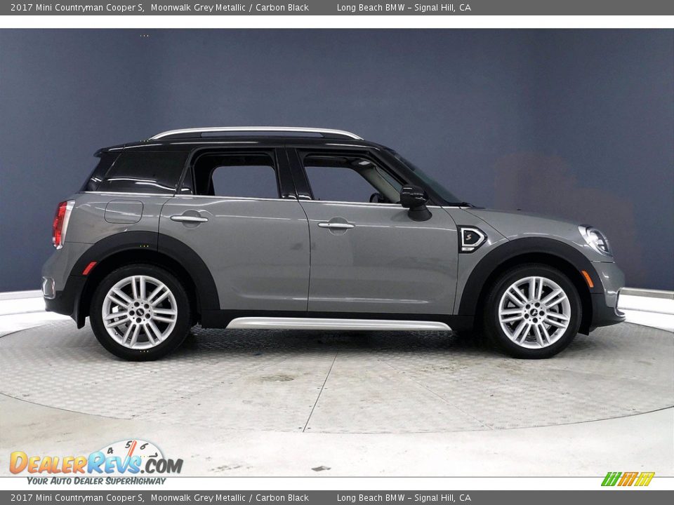 2017 Mini Countryman Cooper S Moonwalk Grey Metallic / Carbon Black Photo #14