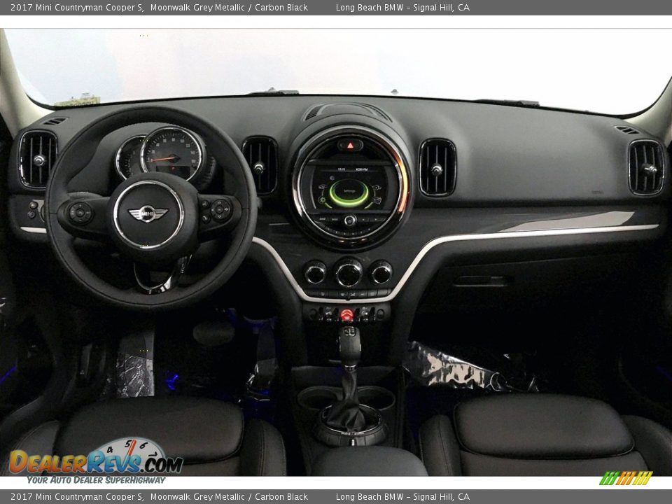 2017 Mini Countryman Cooper S Moonwalk Grey Metallic / Carbon Black Photo #15