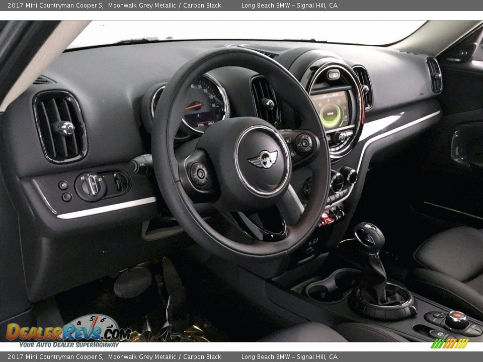 2017 Mini Countryman Cooper S Moonwalk Grey Metallic / Carbon Black Photo #21