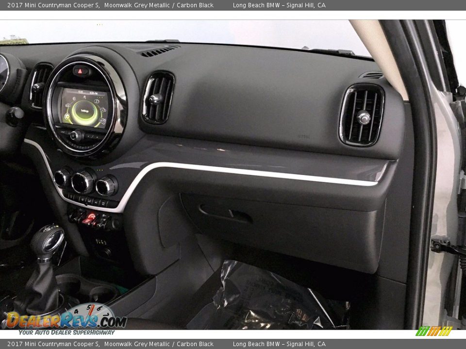2017 Mini Countryman Cooper S Moonwalk Grey Metallic / Carbon Black Photo #22