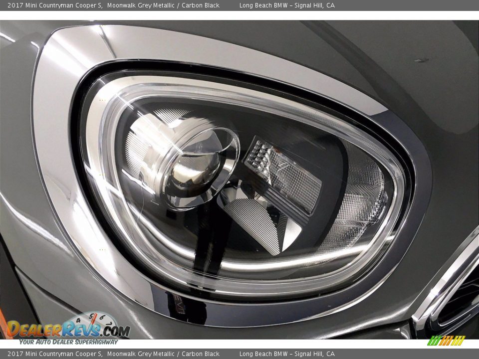 2017 Mini Countryman Cooper S Moonwalk Grey Metallic / Carbon Black Photo #26