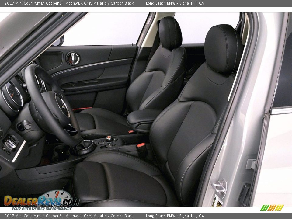 2017 Mini Countryman Cooper S Moonwalk Grey Metallic / Carbon Black Photo #28