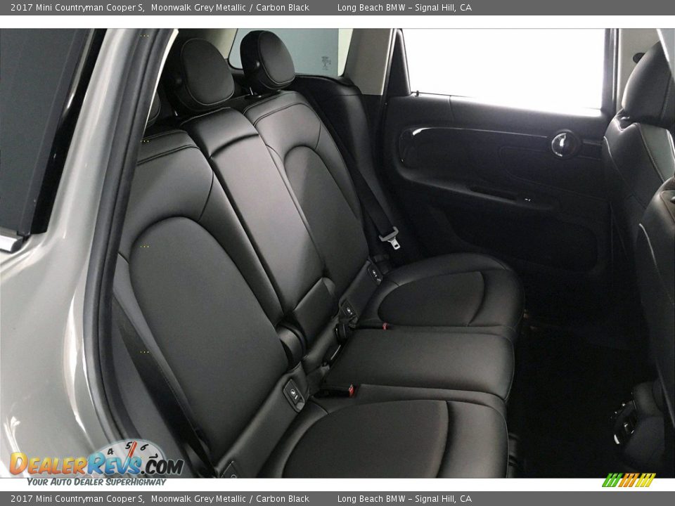 2017 Mini Countryman Cooper S Moonwalk Grey Metallic / Carbon Black Photo #29