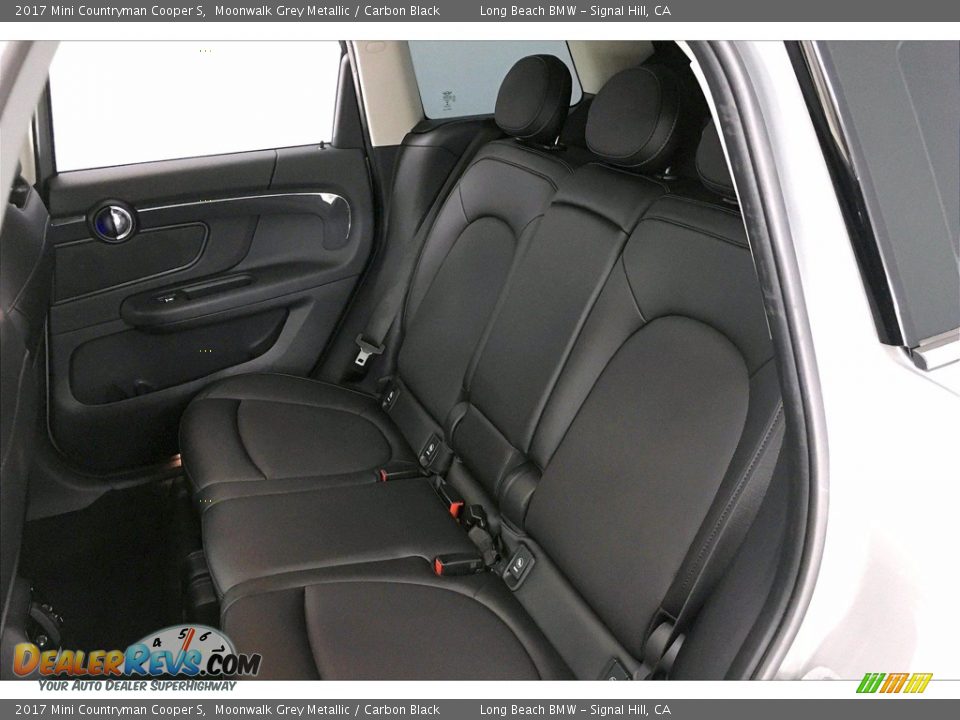 2017 Mini Countryman Cooper S Moonwalk Grey Metallic / Carbon Black Photo #30