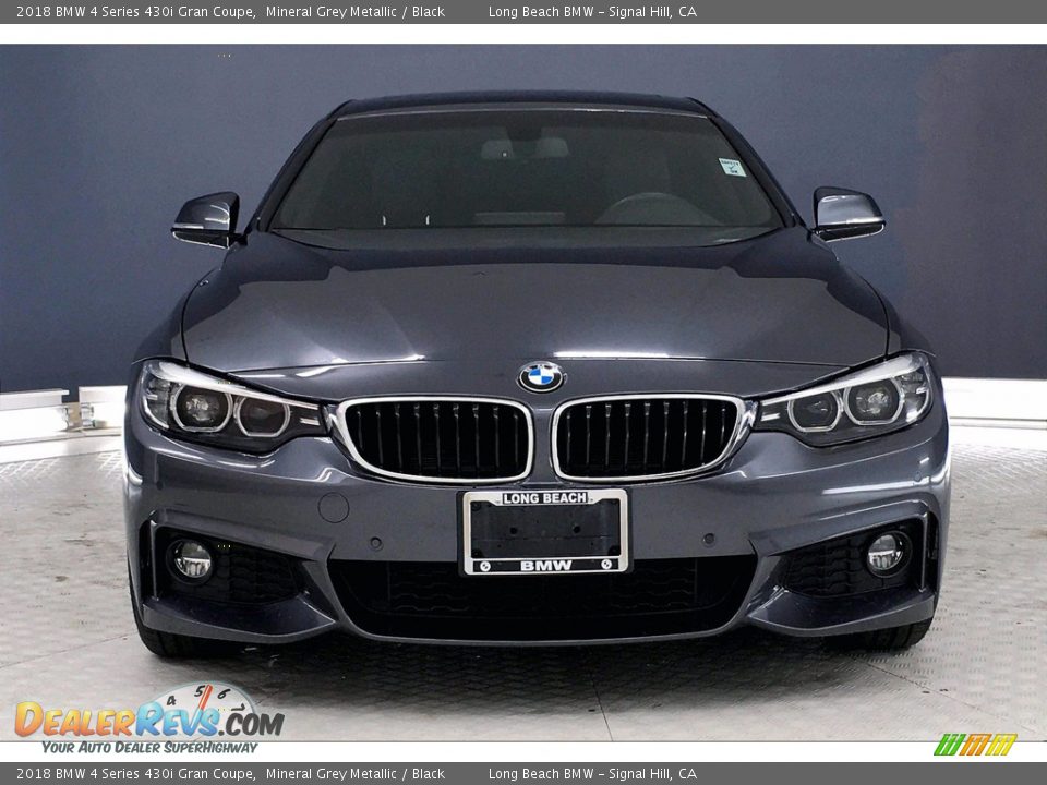 2018 BMW 4 Series 430i Gran Coupe Mineral Grey Metallic / Black Photo #2