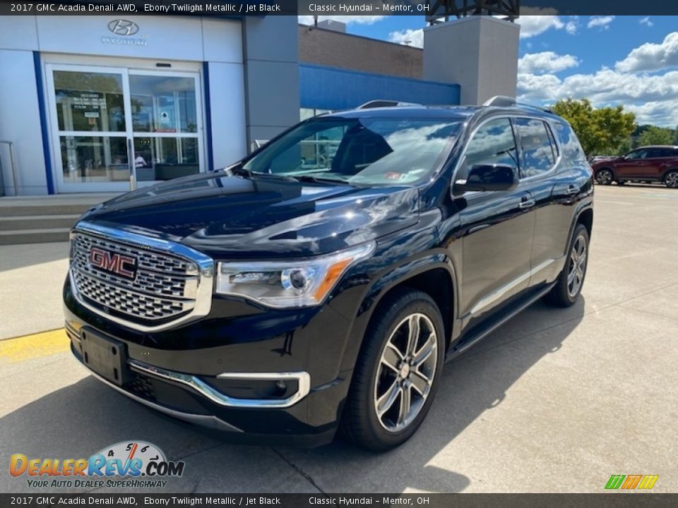 2017 GMC Acadia Denali AWD Ebony Twilight Metallic / Jet Black Photo #1
