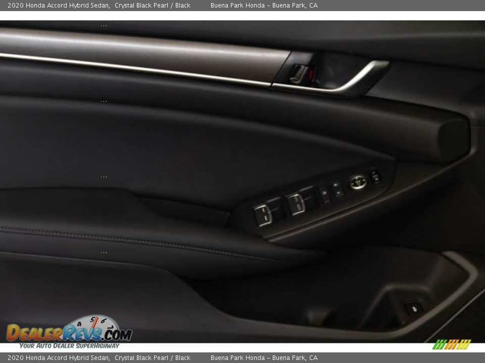 2020 Honda Accord Hybrid Sedan Crystal Black Pearl / Black Photo #32