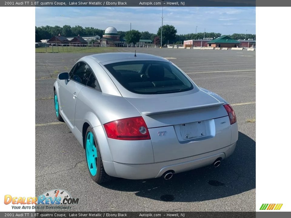 2001 Audi TT 1.8T quattro Coupe Lake Silver Metallic / Ebony Black Photo #3