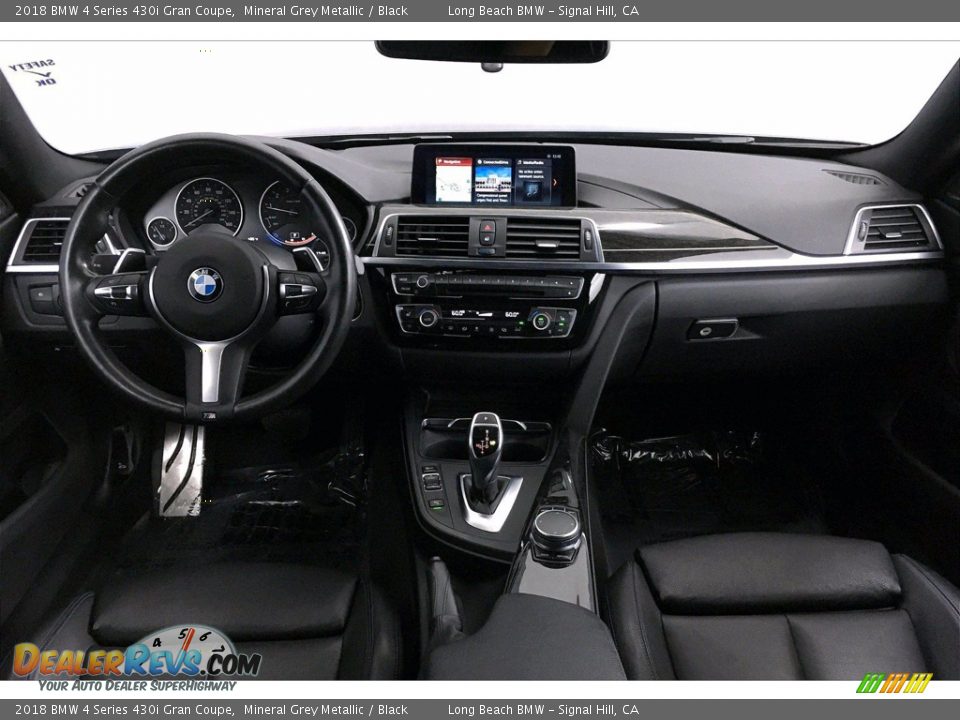 2018 BMW 4 Series 430i Gran Coupe Mineral Grey Metallic / Black Photo #15