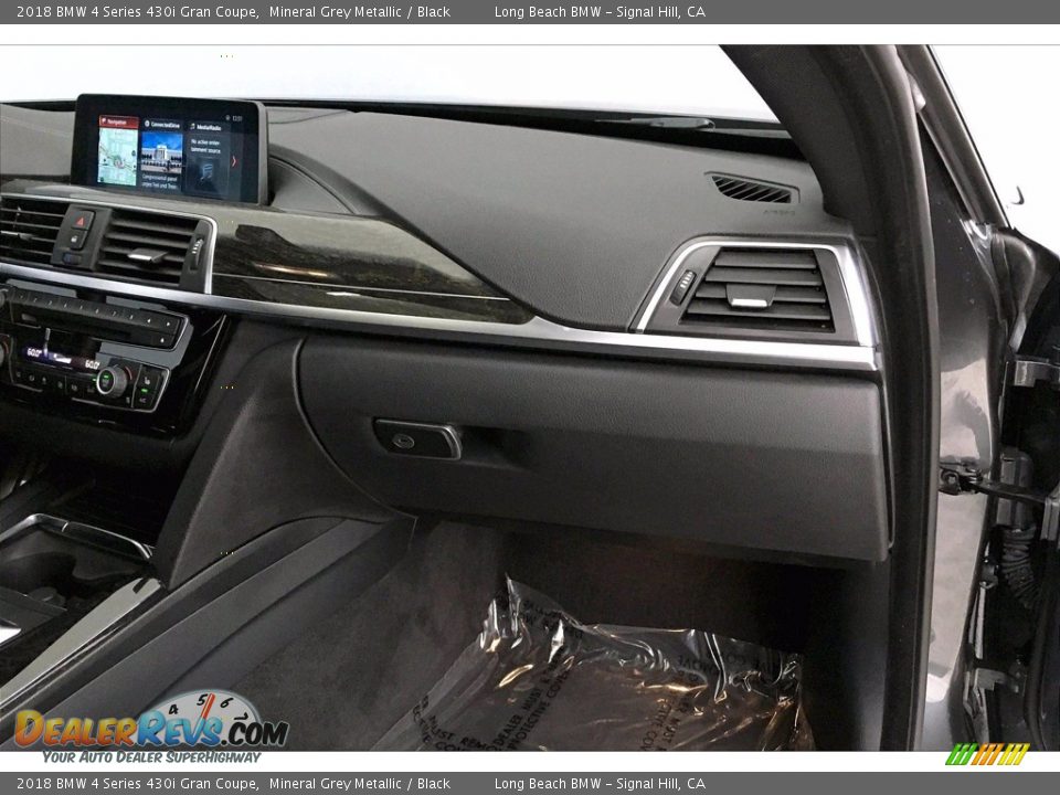 2018 BMW 4 Series 430i Gran Coupe Mineral Grey Metallic / Black Photo #22