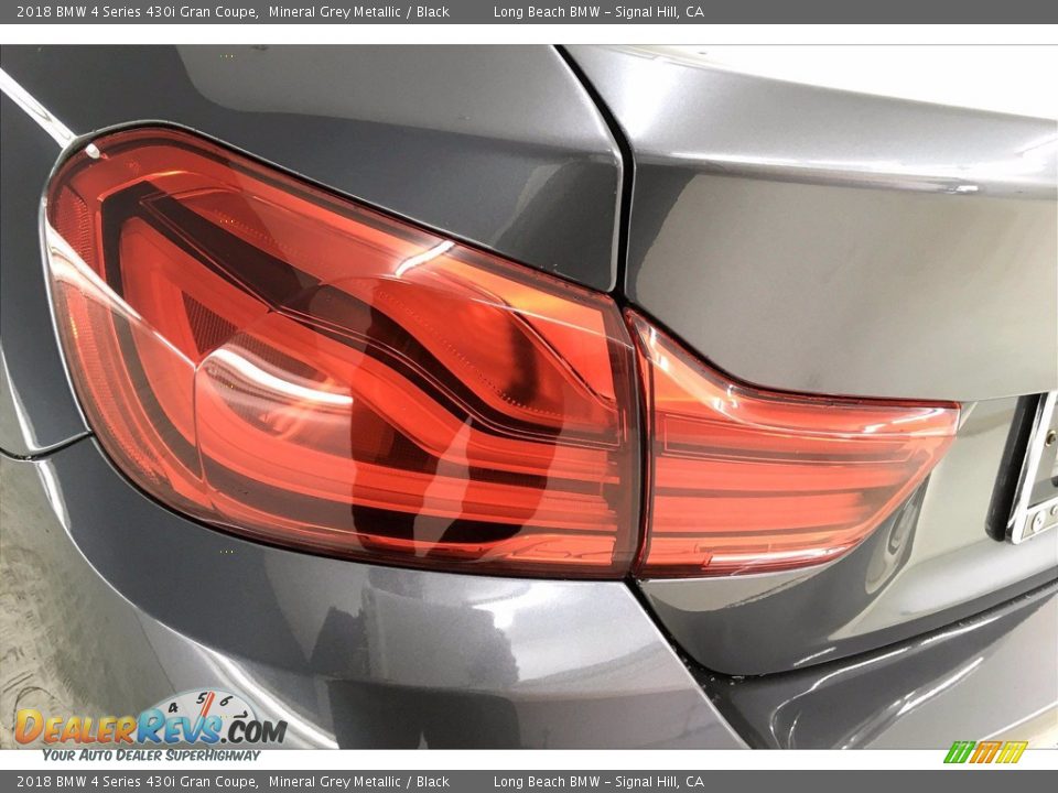 2018 BMW 4 Series 430i Gran Coupe Mineral Grey Metallic / Black Photo #27