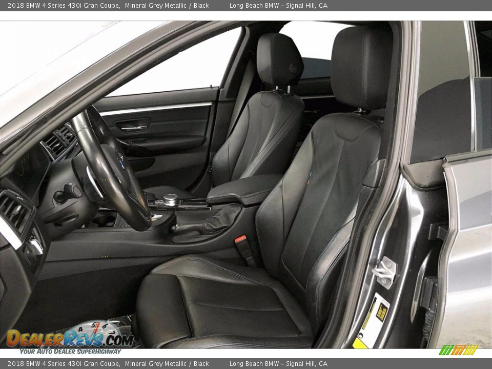 2018 BMW 4 Series 430i Gran Coupe Mineral Grey Metallic / Black Photo #28
