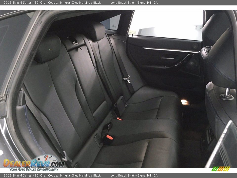 2018 BMW 4 Series 430i Gran Coupe Mineral Grey Metallic / Black Photo #29