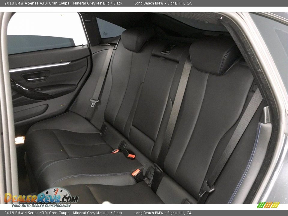 2018 BMW 4 Series 430i Gran Coupe Mineral Grey Metallic / Black Photo #30