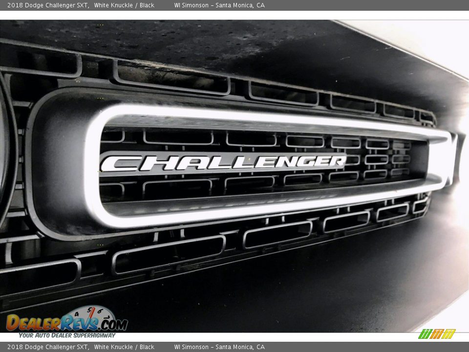 2018 Dodge Challenger SXT White Knuckle / Black Photo #7