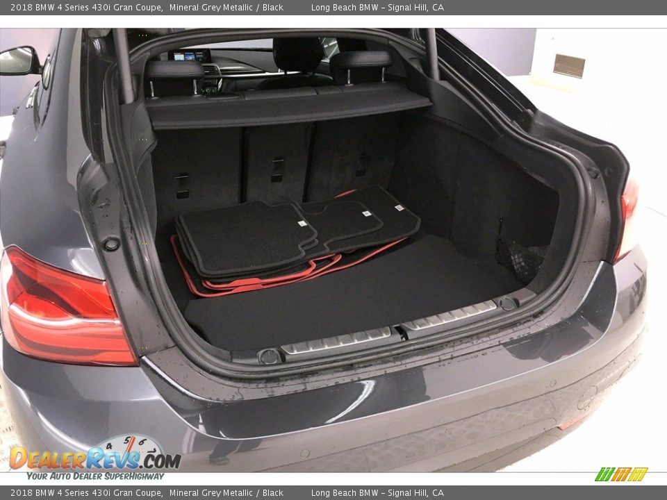 2018 BMW 4 Series 430i Gran Coupe Mineral Grey Metallic / Black Photo #32