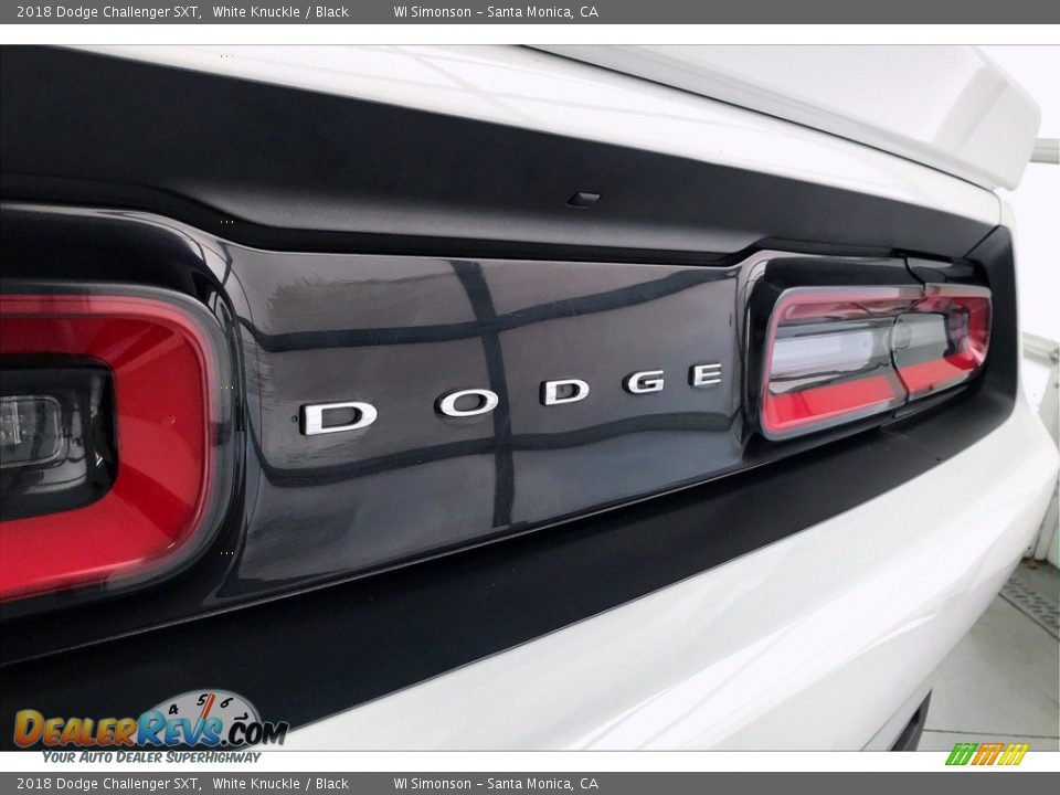 2018 Dodge Challenger SXT White Knuckle / Black Photo #27