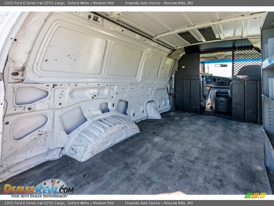 2003 Ford E Series Van E250 Cargo Oxford White / Medium Flint Photo #23