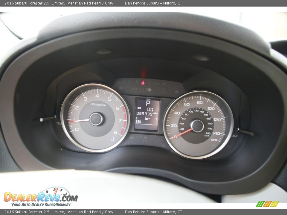 2016 Subaru Forester 2.5i Limited Venetian Red Pearl / Gray Photo #18