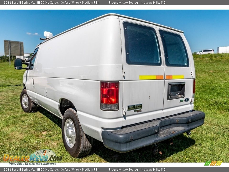 2011 Ford E Series Van E350 XL Cargo Oxford White / Medium Flint Photo #6