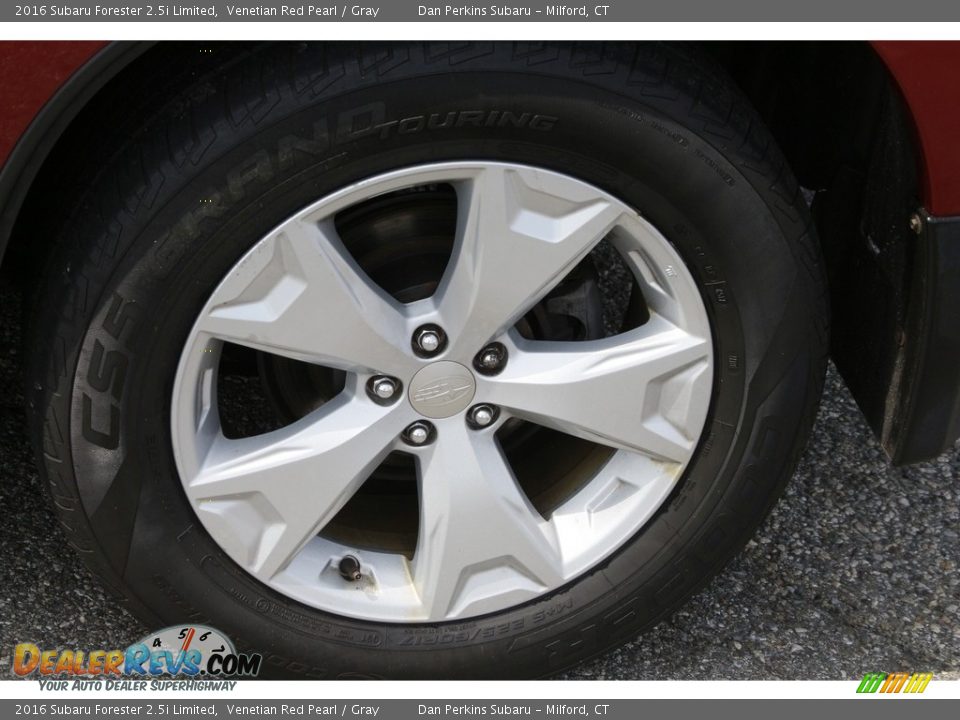 2016 Subaru Forester 2.5i Limited Venetian Red Pearl / Gray Photo #25