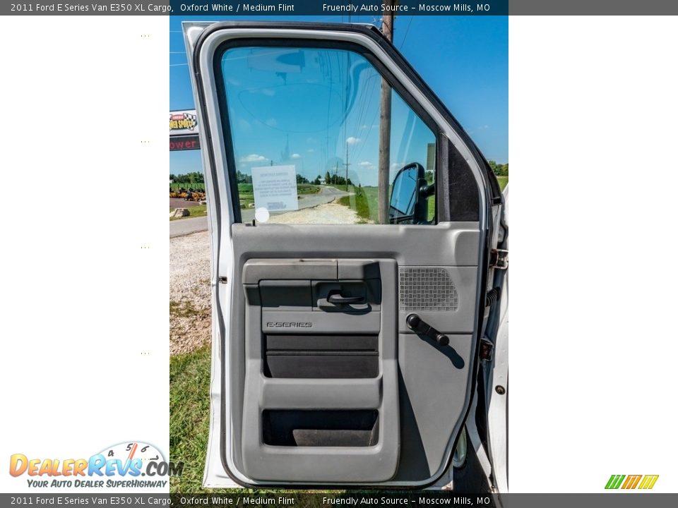 2011 Ford E Series Van E350 XL Cargo Oxford White / Medium Flint Photo #22