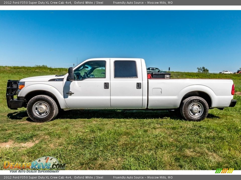 Oxford White 2012 Ford F350 Super Duty XL Crew Cab 4x4 Photo #7