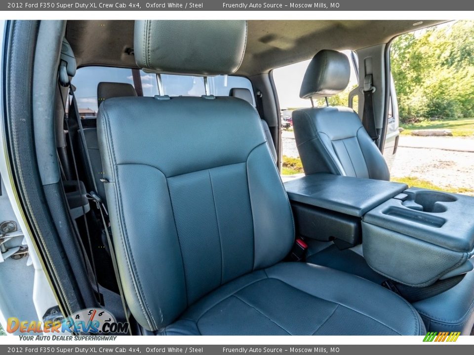 Front Seat of 2012 Ford F350 Super Duty XL Crew Cab 4x4 Photo #33
