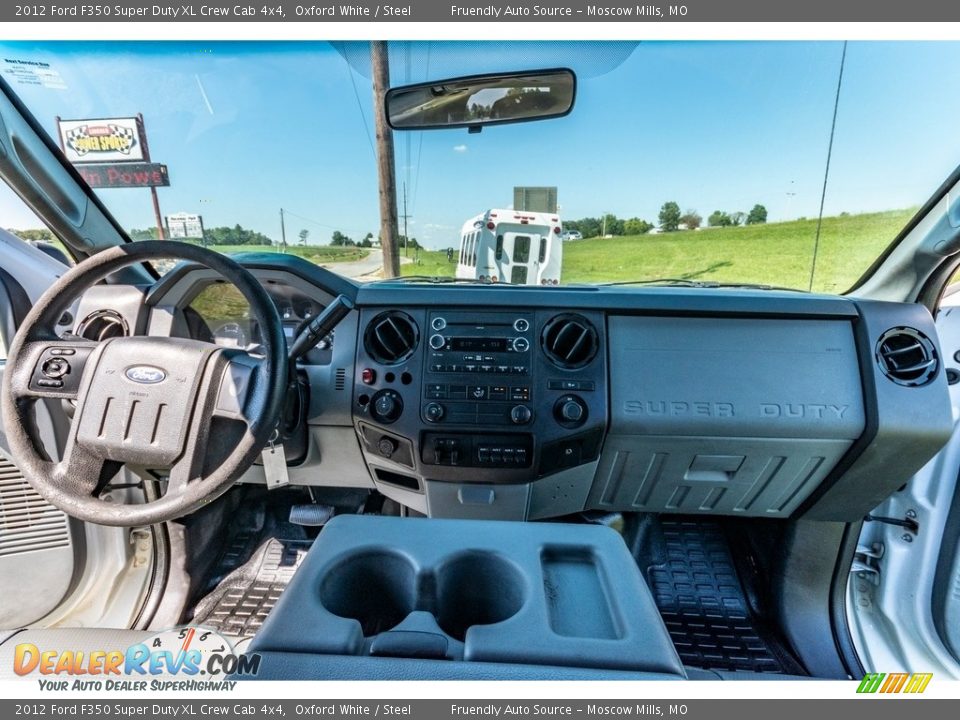 Dashboard of 2012 Ford F350 Super Duty XL Crew Cab 4x4 Photo #34