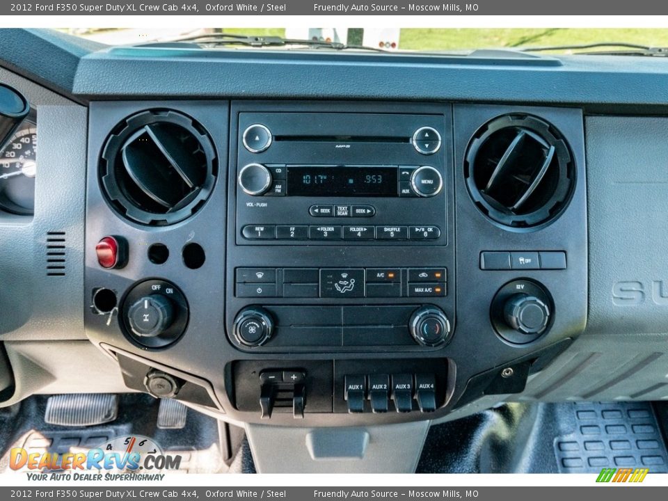 Controls of 2012 Ford F350 Super Duty XL Crew Cab 4x4 Photo #35