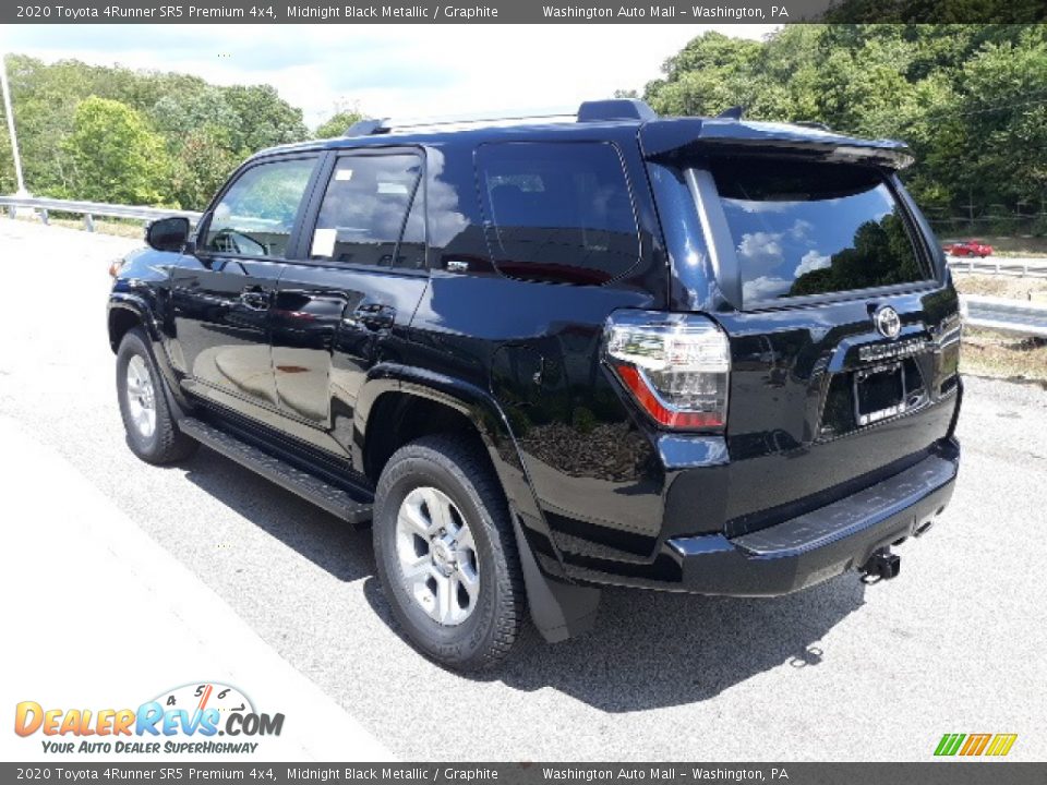 2020 Toyota 4Runner SR5 Premium 4x4 Midnight Black Metallic / Graphite Photo #2