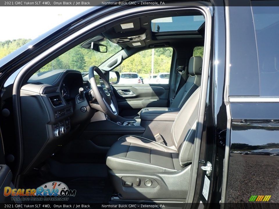 2021 GMC Yukon SLT 4WD Onyx Black / Jet Black Photo #11