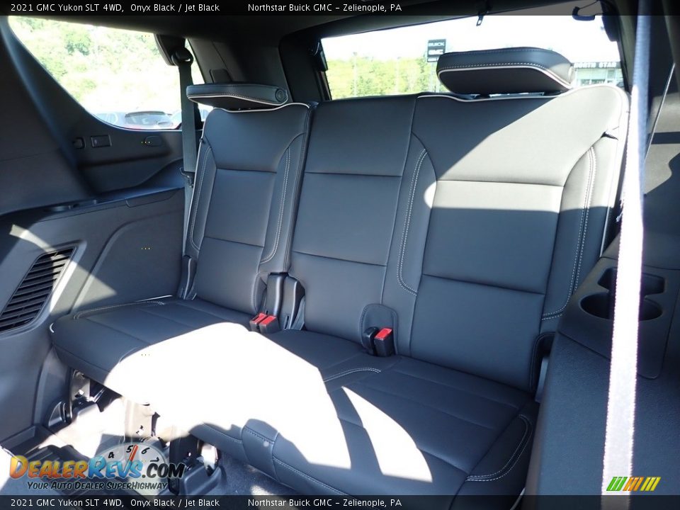 2021 GMC Yukon SLT 4WD Onyx Black / Jet Black Photo #12