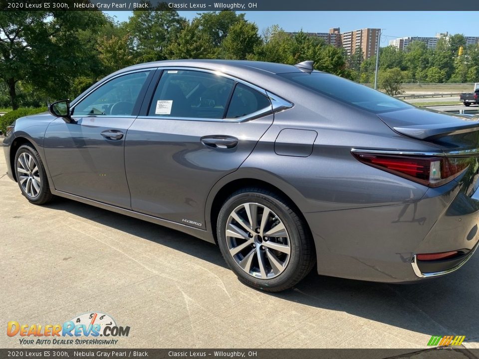 2020 Lexus ES 300h Nebula Gray Pearl / Black Photo #4