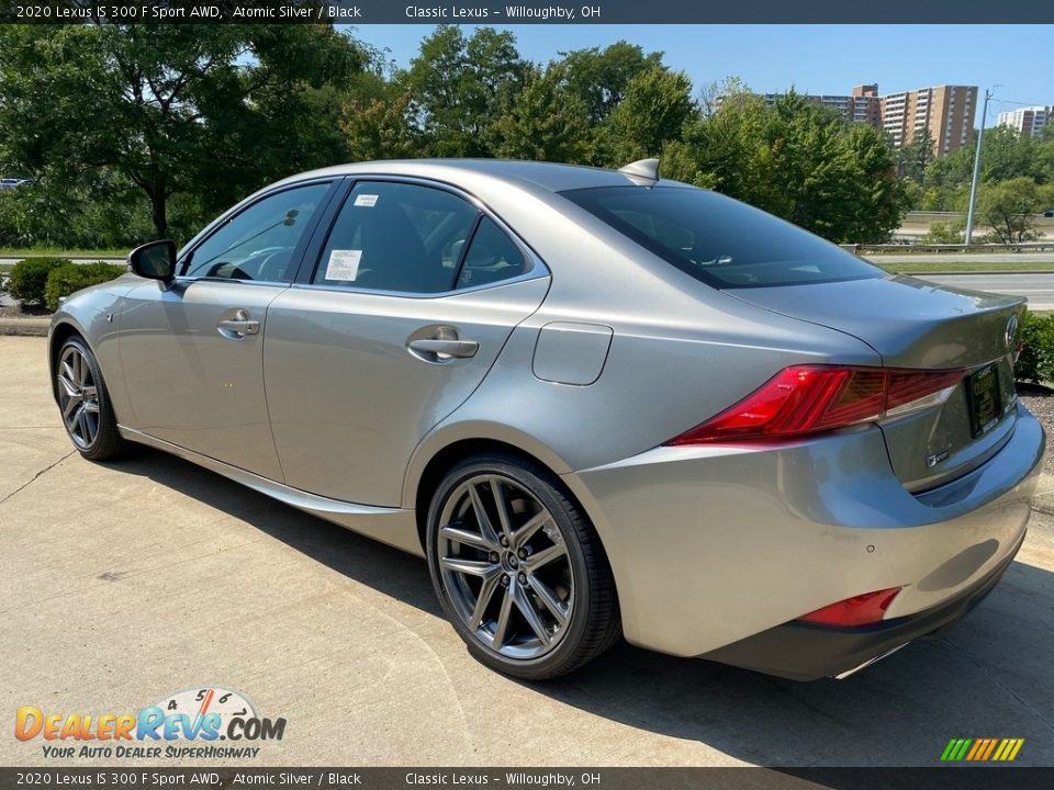 2020 Lexus IS 300 F Sport AWD Atomic Silver / Black Photo #4