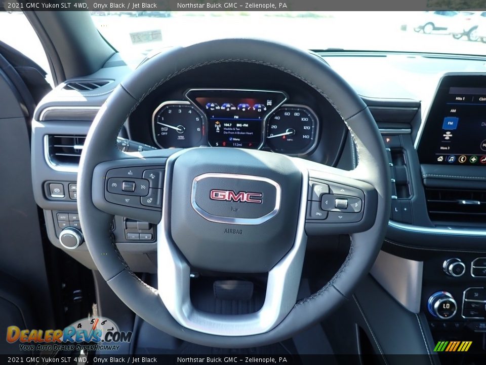 2021 GMC Yukon SLT 4WD Steering Wheel Photo #17