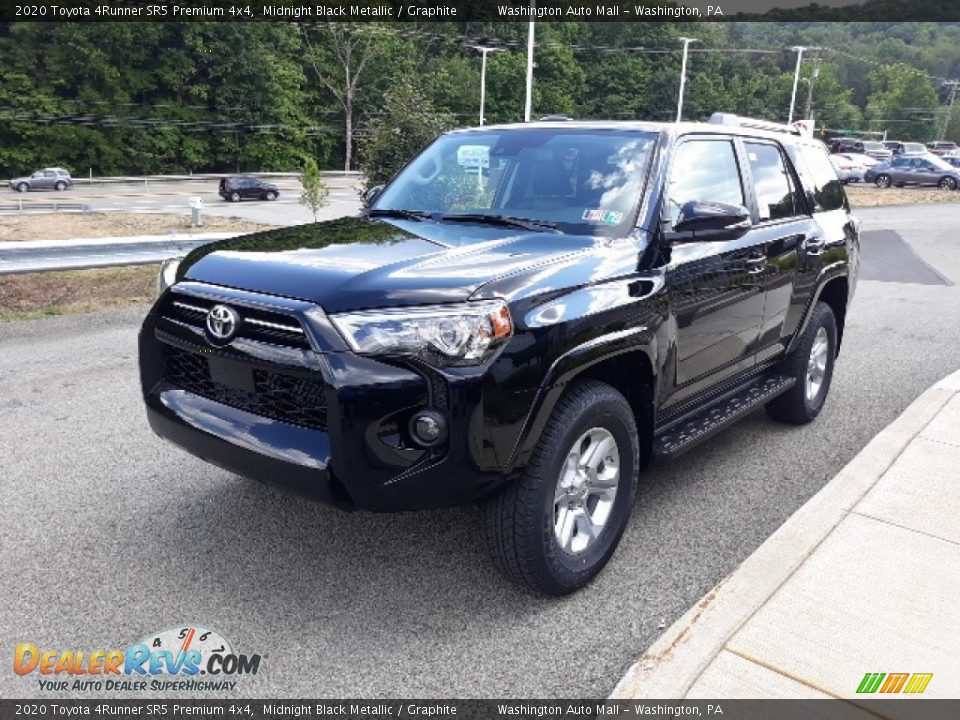 2020 Toyota 4Runner SR5 Premium 4x4 Midnight Black Metallic / Graphite Photo #31