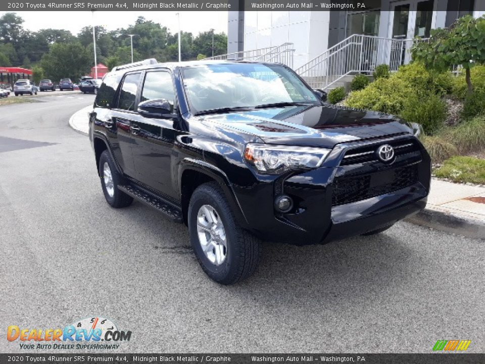 2020 Toyota 4Runner SR5 Premium 4x4 Midnight Black Metallic / Graphite Photo #33