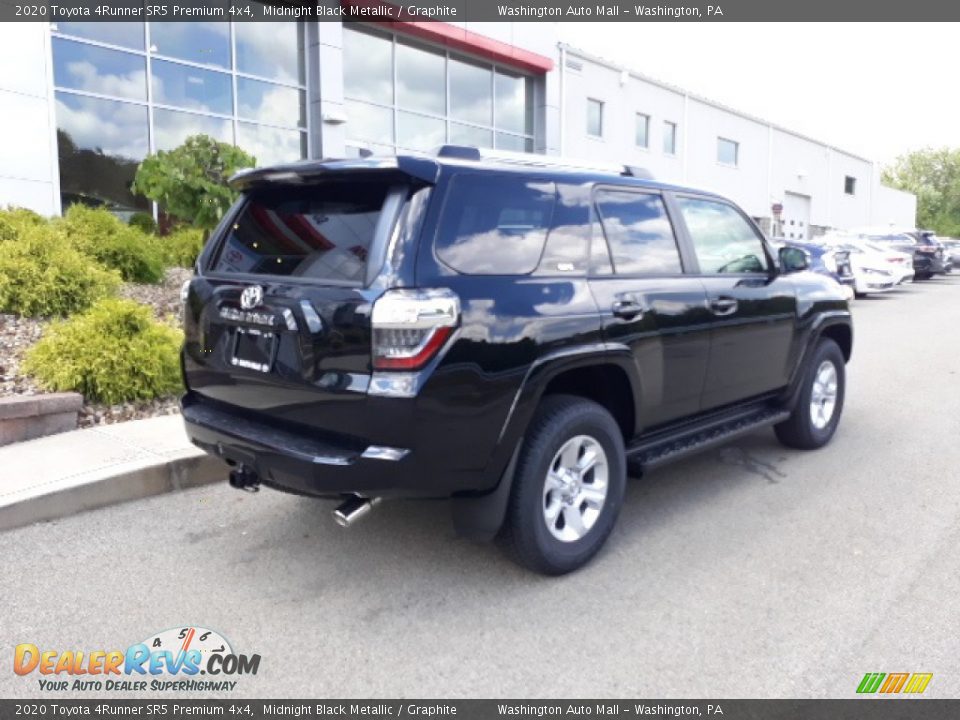 2020 Toyota 4Runner SR5 Premium 4x4 Midnight Black Metallic / Graphite Photo #35