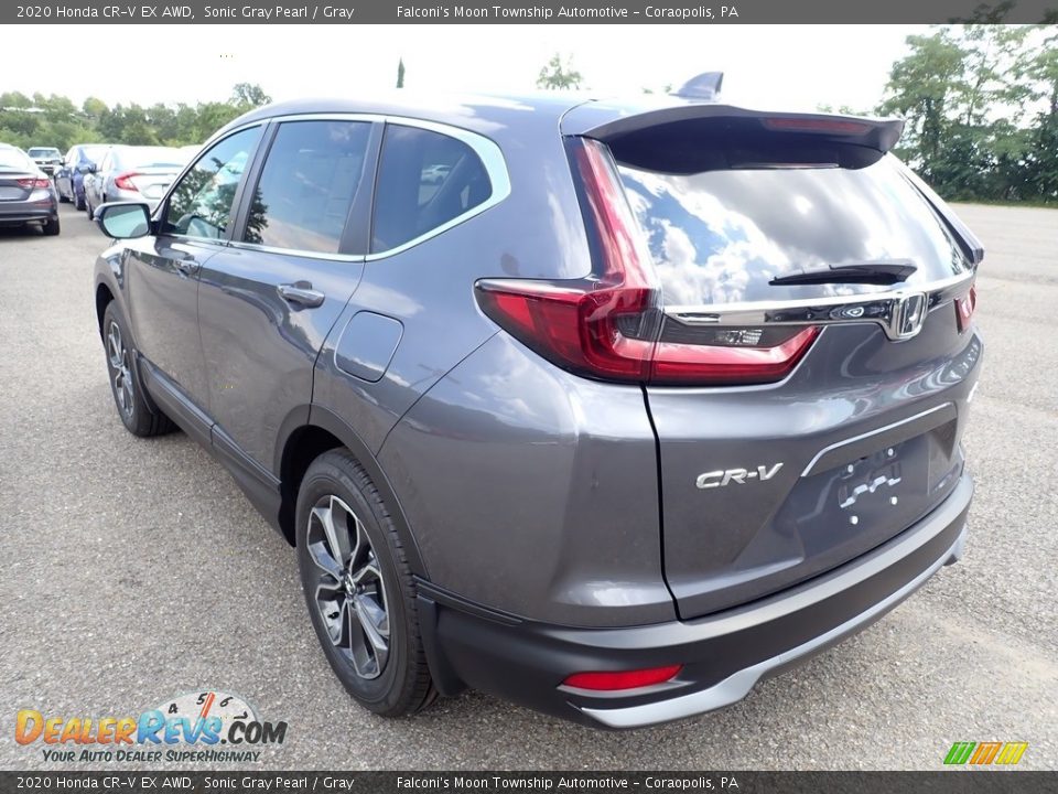 2020 Honda CR-V EX AWD Sonic Gray Pearl / Gray Photo #3