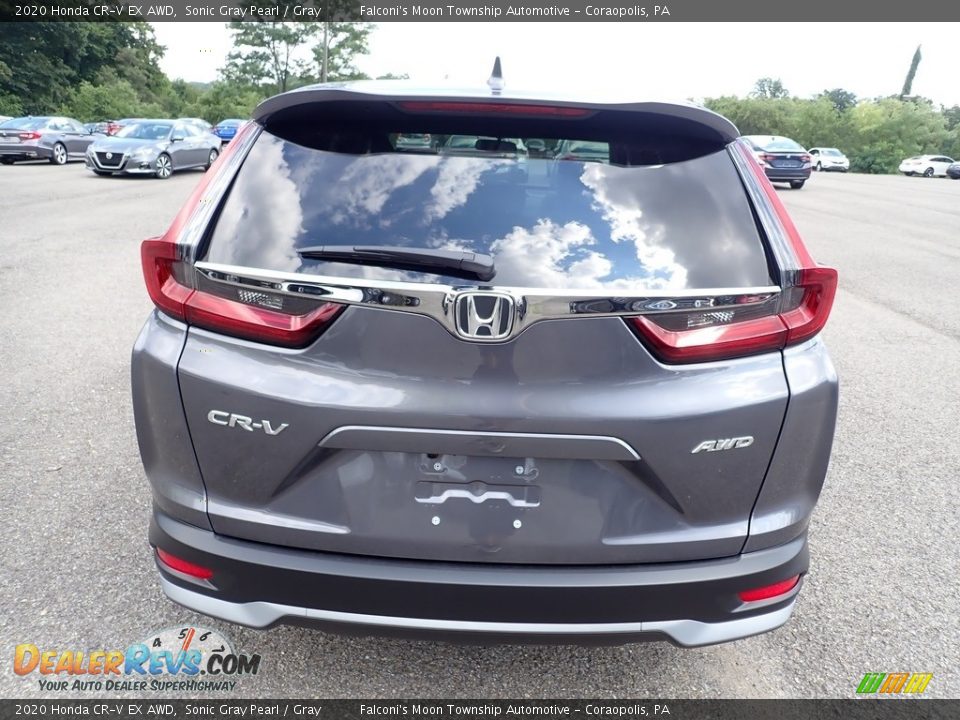 2020 Honda CR-V EX AWD Sonic Gray Pearl / Gray Photo #4