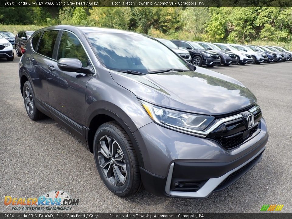 2020 Honda CR-V EX AWD Sonic Gray Pearl / Gray Photo #6