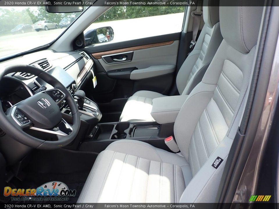 2020 Honda CR-V EX AWD Sonic Gray Pearl / Gray Photo #8