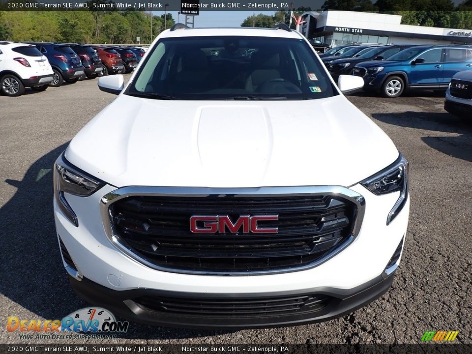 2020 GMC Terrain SLE AWD Summit White / Jet Black Photo #2