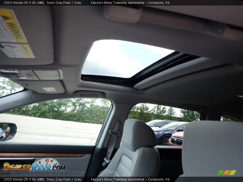 2020 Honda CR-V EX AWD Sonic Gray Pearl / Gray Photo #13